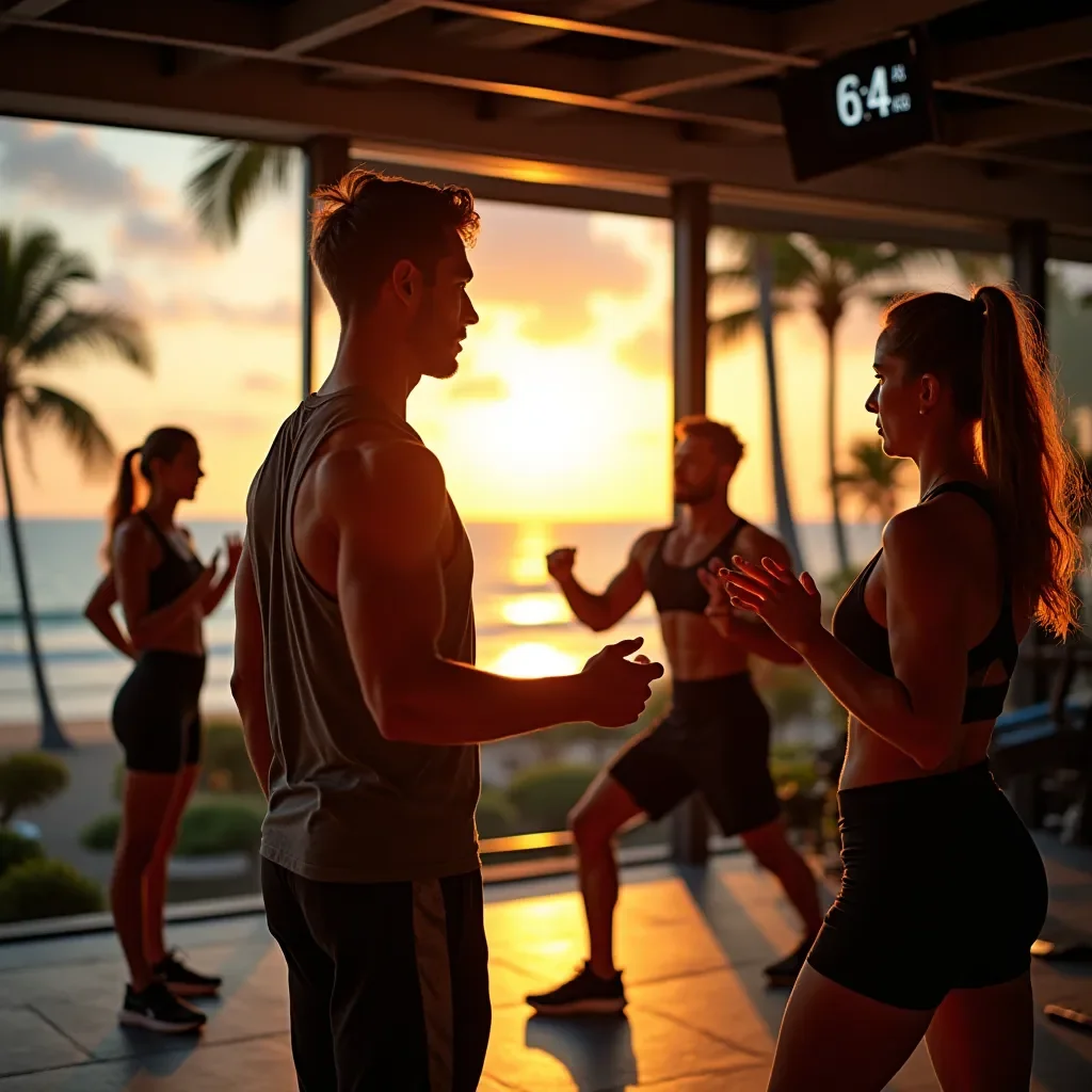 Modern office environment